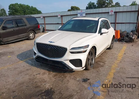 2022 Genesis Gv70 3.5T Awd Sport из США, поврежденный, VIN KMUMCDTC6NU040733